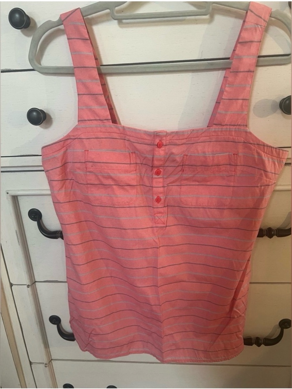 The North Face Pink Striped Women's Tank